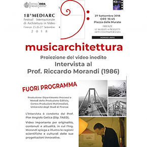 (Italiano) Evento fuori programma. Proiezione video inedito: Intervista al Prof. Riccardo Morandi (1986)
